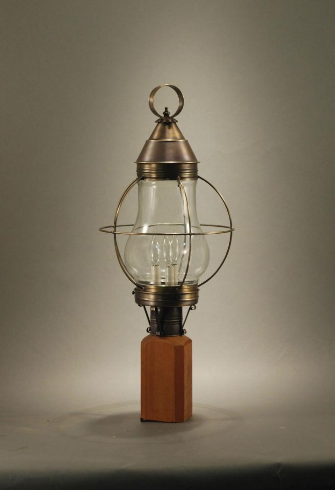 Bosc Caged Pear Outdoor Post Lantern 2743