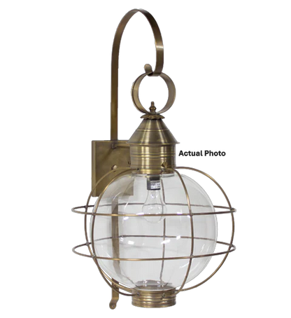 Round Onion Outdoor Wall Lantern 2851