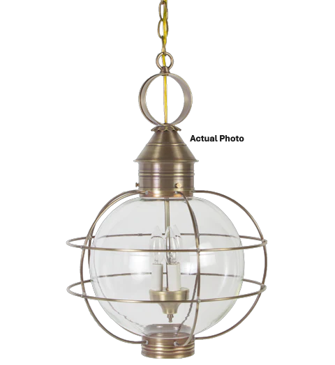 Round Onion Large Outdoor Hanging Lantern 2852