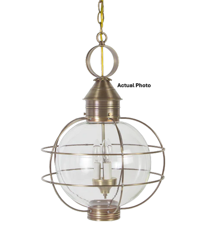 Round Onion Large Outdoor Hanging Lantern 2852