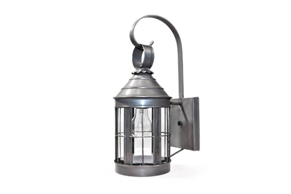 Heal Cone Top Outdoor Wall Lantern with Open Bottom 3317