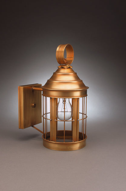 Heal Cone Top Outdoor Wall Lantern with Open Bottom 3317