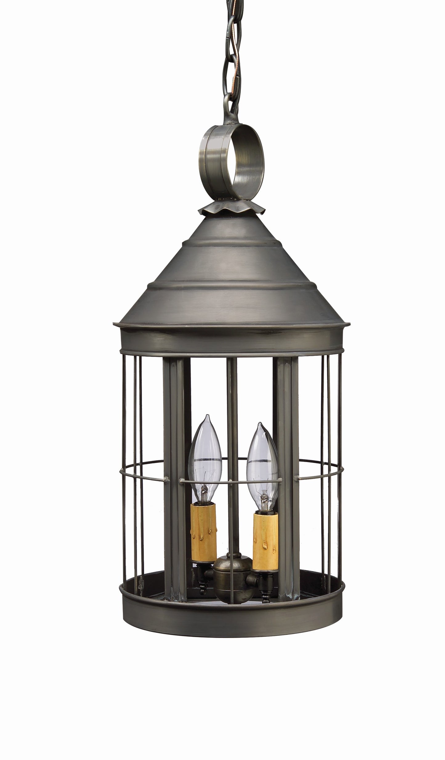Heal Cone Top Outdoor Haning Lantern with Open Bottom 3332