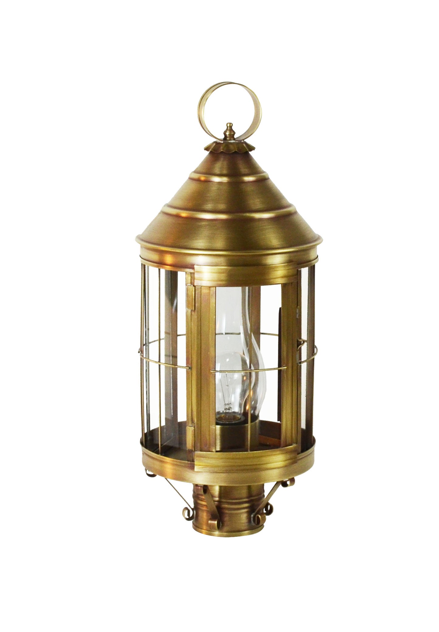 Heal Cone Top Outdoor Post Lantern 3333