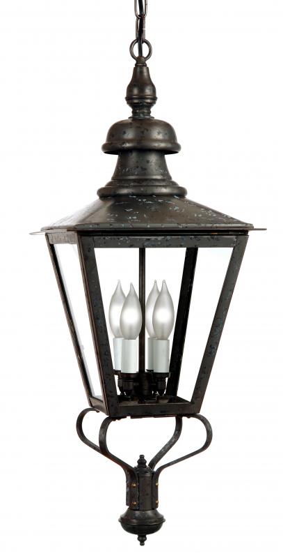 3942 Old English Large 14"W Hanging Outdoor Lantern