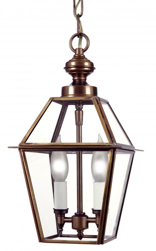 4022 Essex Large 11.75"W Hanging Outdoor Lantern Glass Top