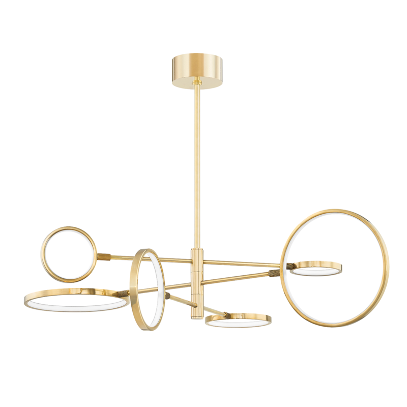 Hudson Valley Saturn Chandelier - Thumbnail 3