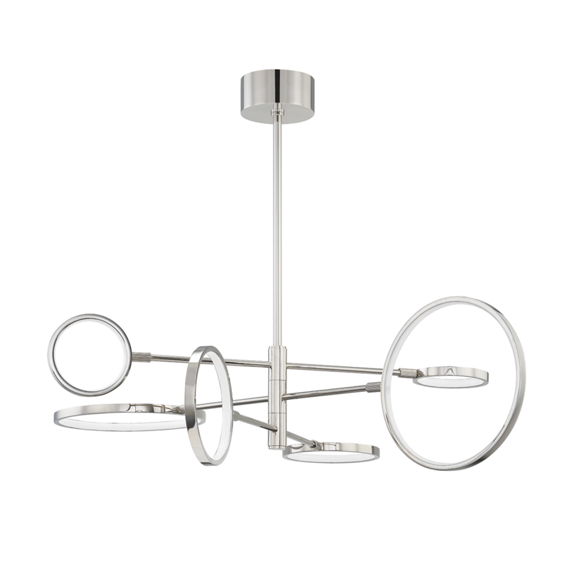 Hudson Valley Saturn Chandelier - Thumbnail 4