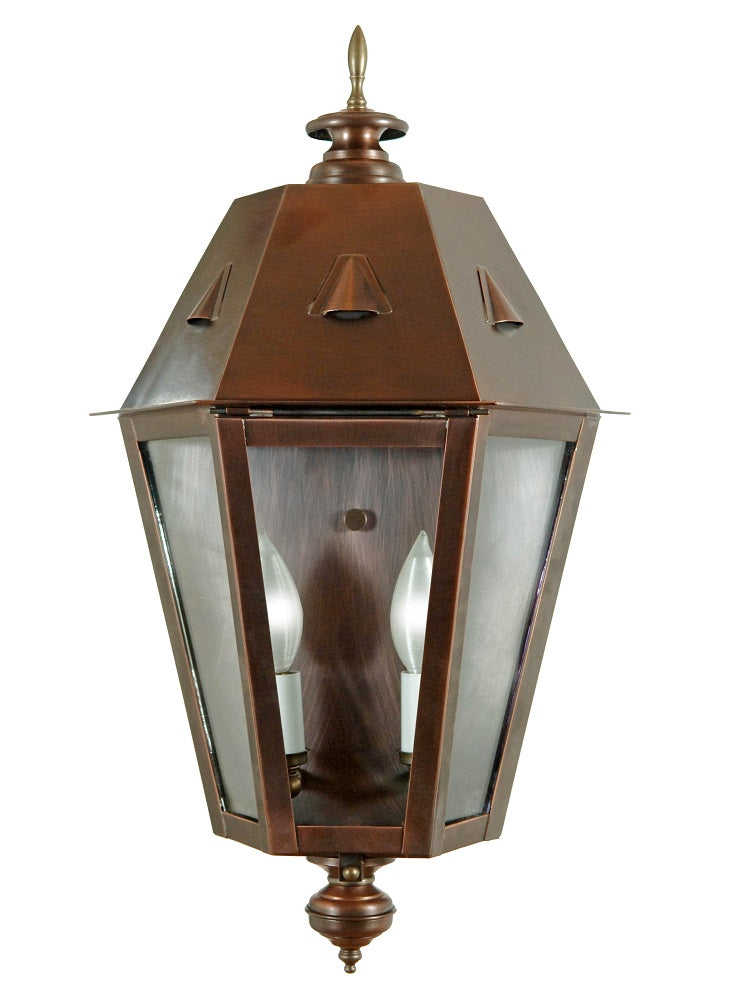 4271-H Country Manor Extra Large 23.5"W Outdoor Pocket Wall Lantern