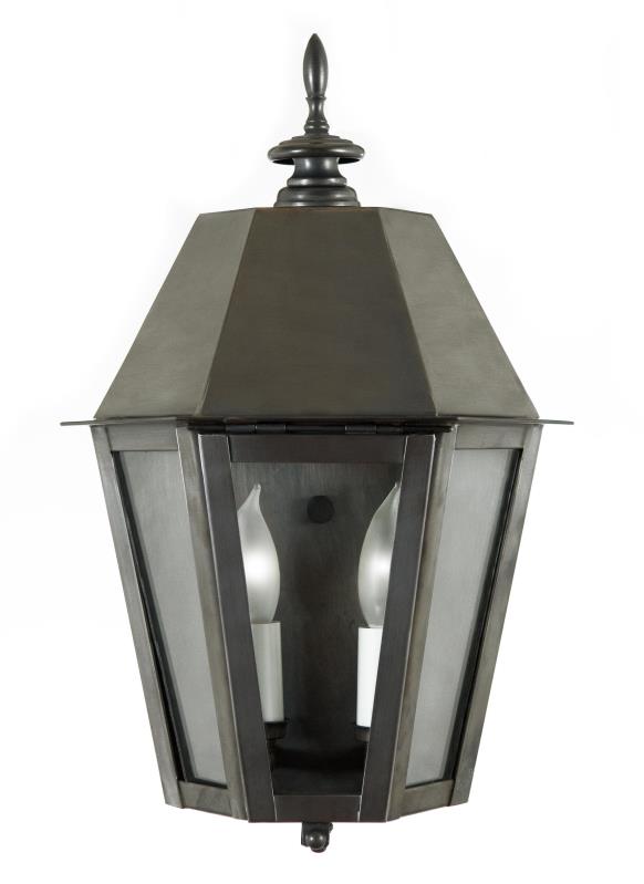 4351-H Essex Hexagon Large 18.5"W Outdoor Pocket Wall Lantern