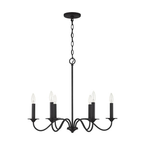 ◆chaching2014 Vincent 6-Light Chandelier (437261BI) | Chandeliers by Capital