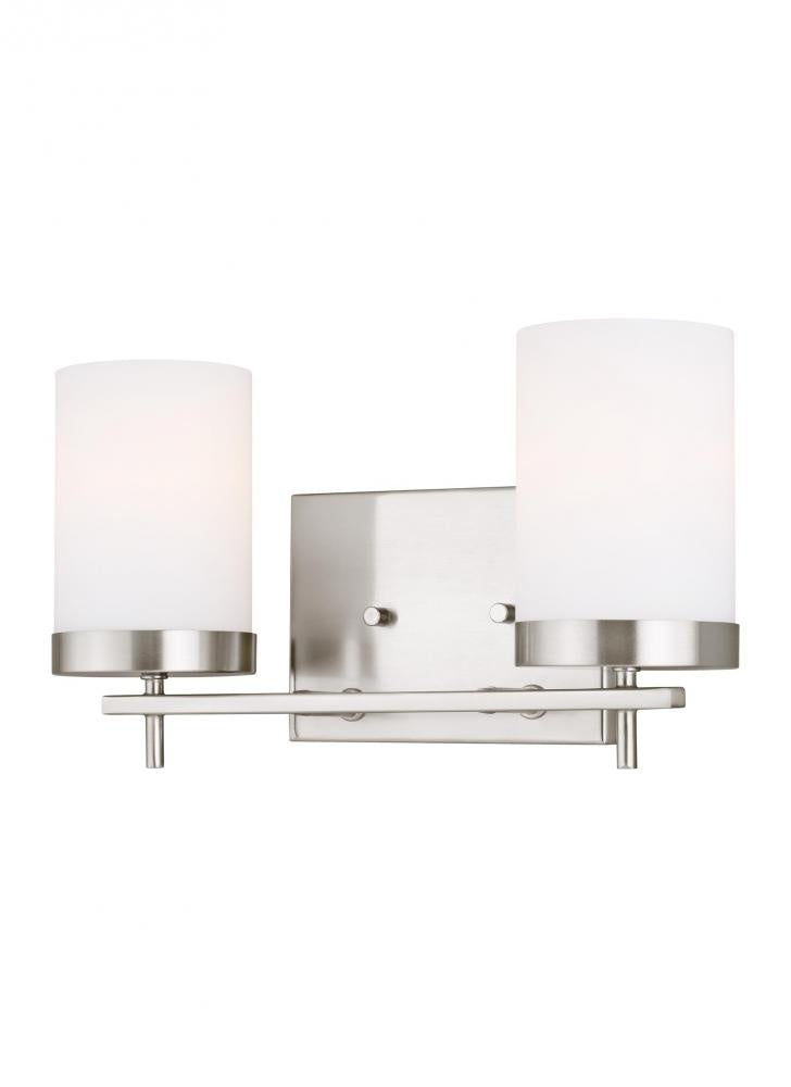 Zire Two Light Bath (4490302) | Visual Comfort & Co. Studio Collection