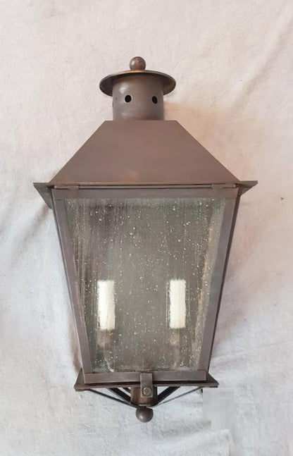 Crenshaw Outdoor Large Pocket Wall Lantern 45131