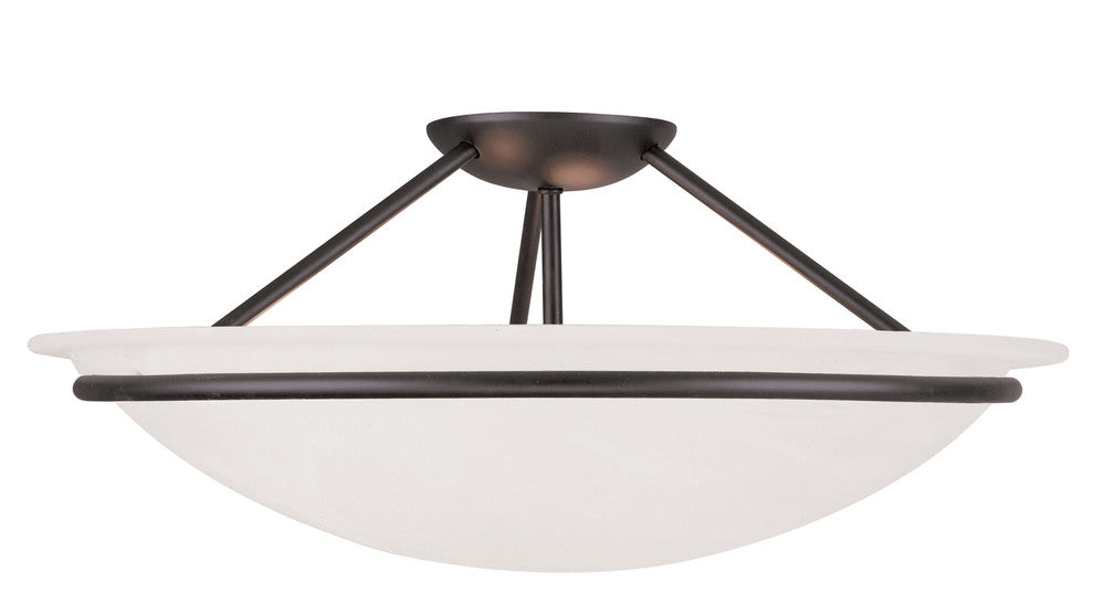 Semi-Flush Mts.-Livex Lighting-4825