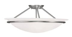 Semi-Flush Mts.-Livex Lighting-4825