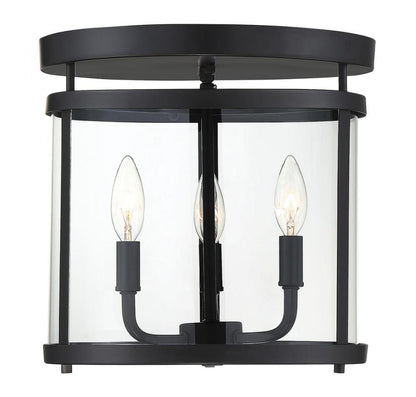 Semi-Flush Mts.-Savoy House-6-1043-3-BK