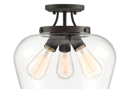 Semi-Flush Mts.-Savoy House-6-4035-3-BK