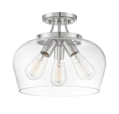 Semi-Flush Mts.-Savoy House-6-4035-3-BK