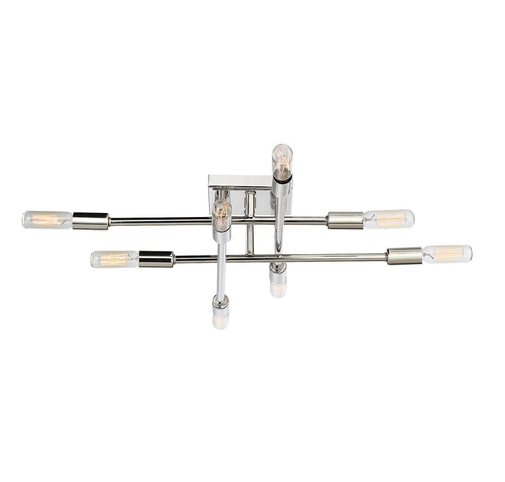 Semi-Flush Mts.-Savoy House-6-7003-8