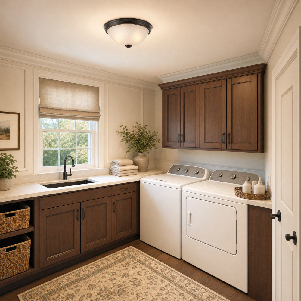 Flush Mounts-Savoy House-6-780-11-BK