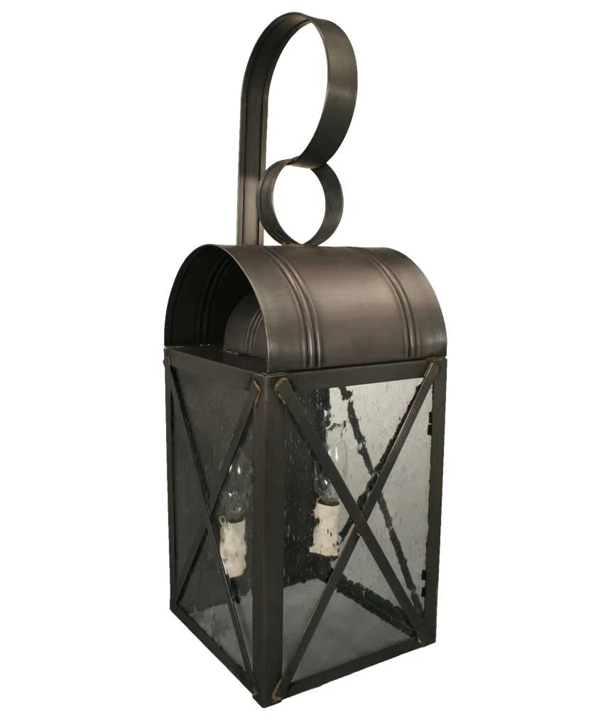 Adams Outdoor Wall Lantern with X-Bar 6041