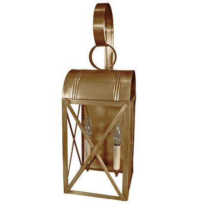 Adams Outdoor Wall Lantern with X-Bar 6051