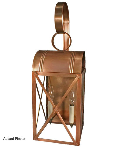Adams Outdoor Wall Lantern with X-Bar 6051