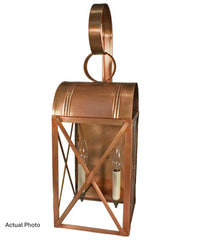 Adams Outdoor Wall Lantern with X-Bar 6051
