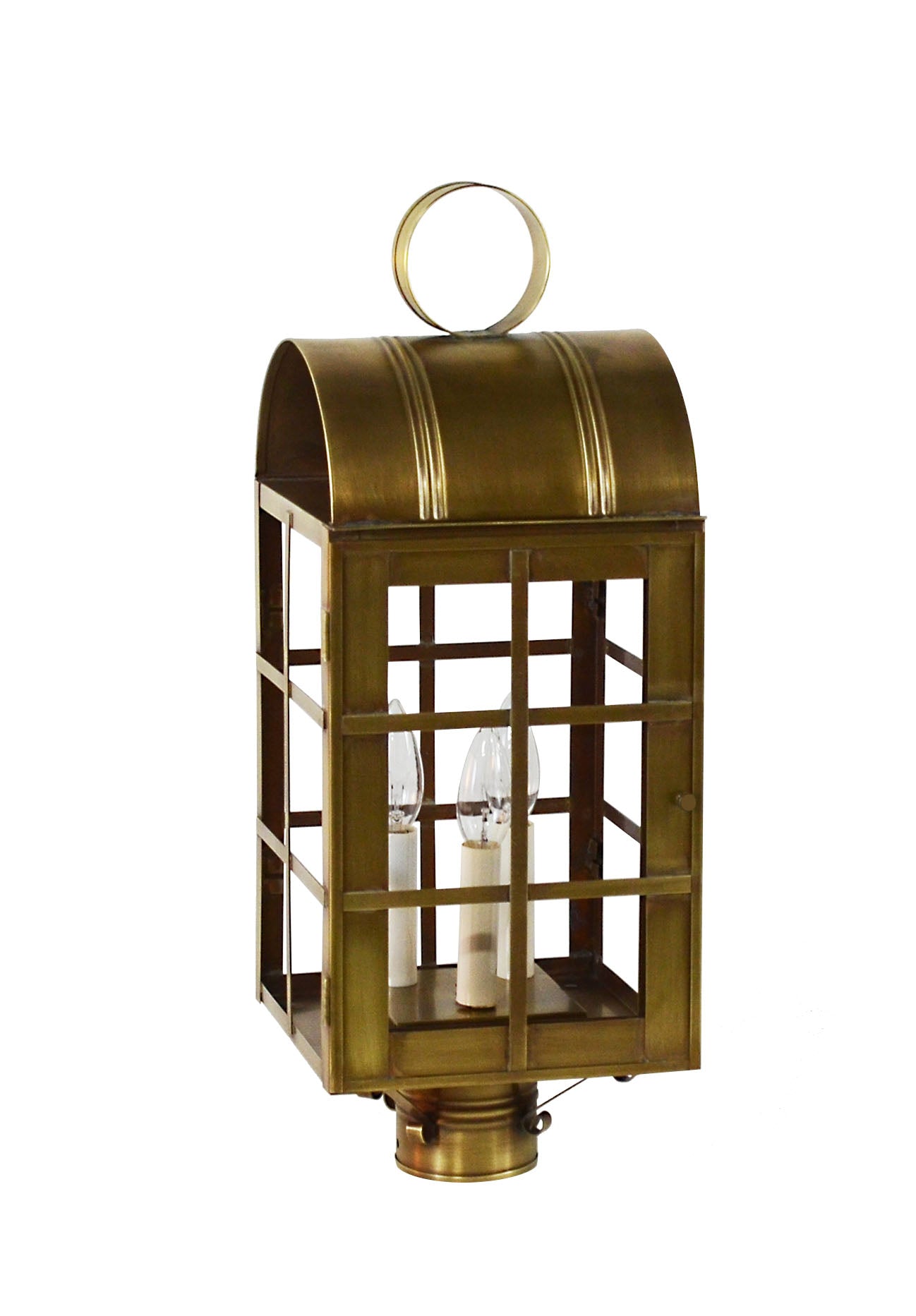 Adams Culvert Top H Bars Outdoor Post Lantern 6153