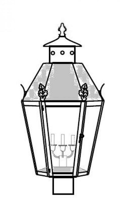 Citadele Outdoor Post Lantern 68412