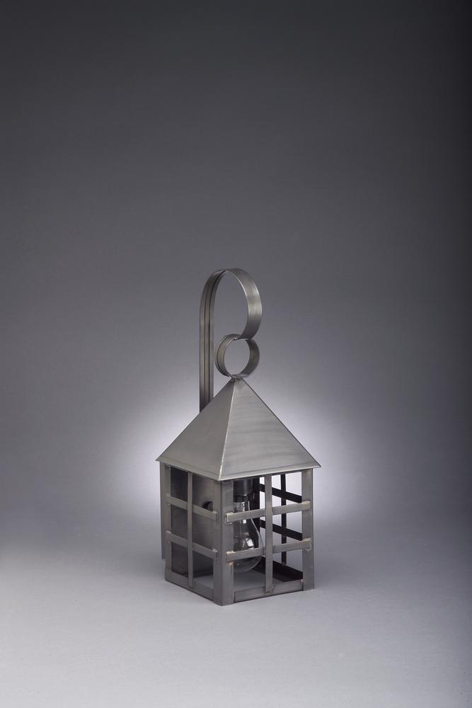 York Pyramind Top H Bars Outdoor Wall Lantern 7111