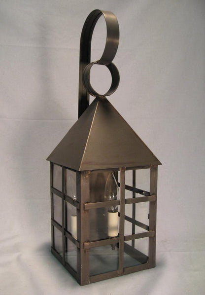 York Pyramind Top H Bars Outdoor Wall Lantern 7131