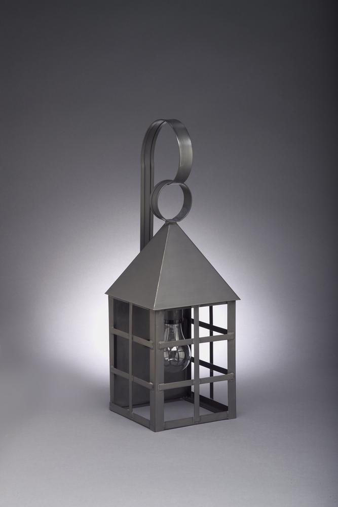York Pyramind Top H Bars Outdoor Wall Lantern 7131
