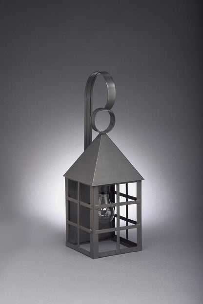 York Pyramind Top H Bars Outdoor Wall Lantern 7131