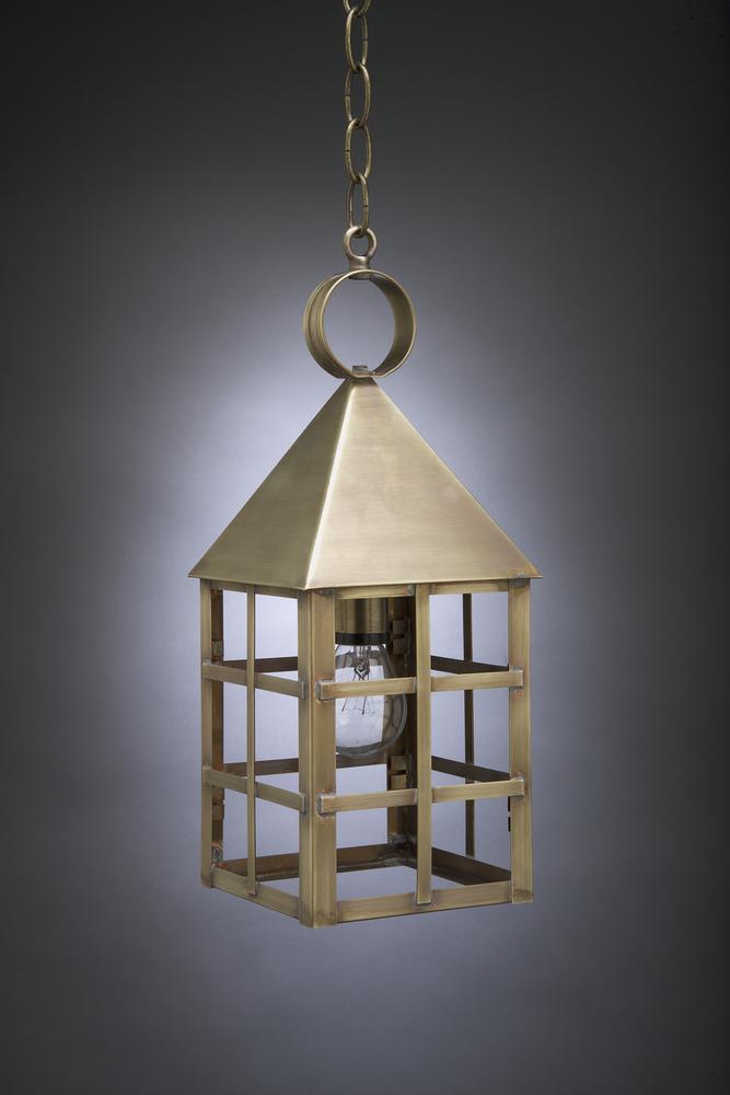 York Pyramind Top H Bars Outdoor Hanging Lantern 7132