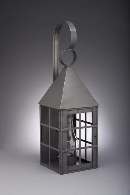 York Pyramind Top H Bars Outdoor Wall Lantern 7151