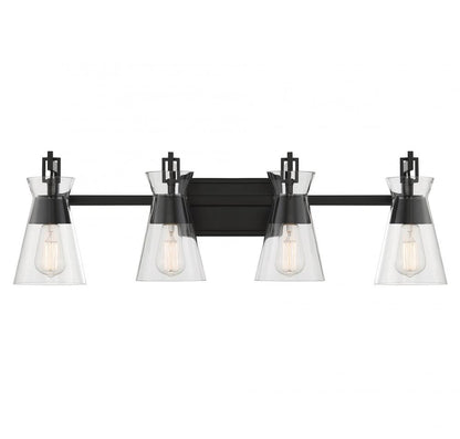 Bathroom Fixtures-Savoy House-8-1830-4-BK