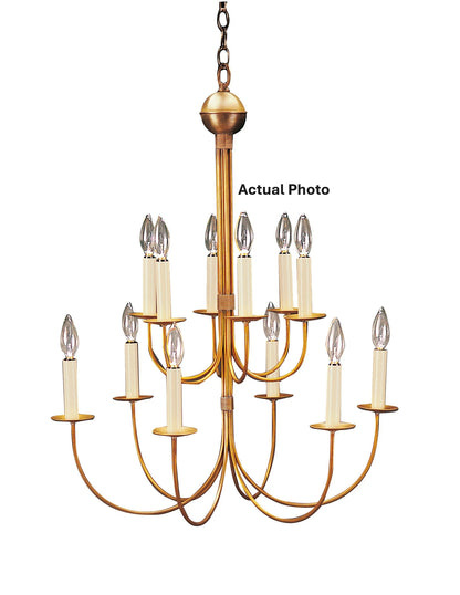 Chandelier Hanging 2 Tier J Arms 912