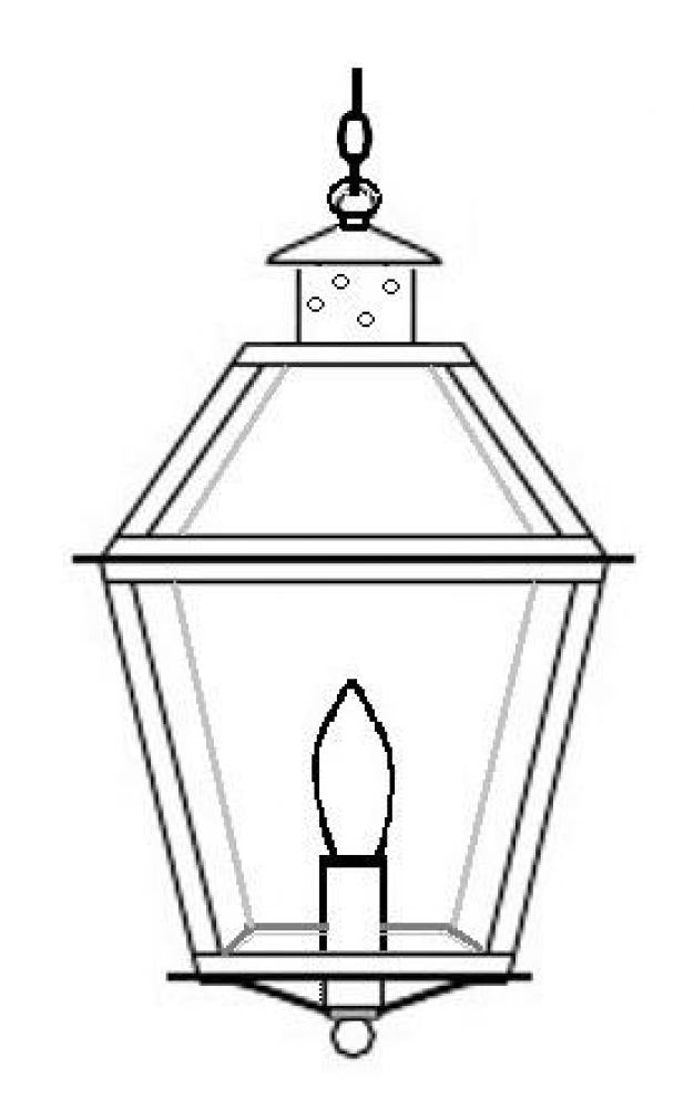 Kojan Outdoor Hanging Lantern 91403X