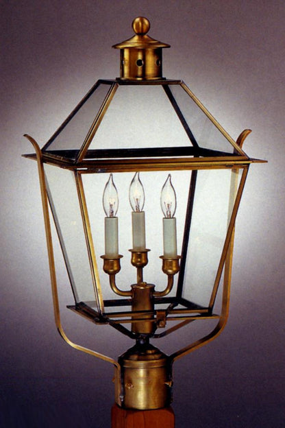 Kojan Outdoor Post Lantern 91415 with Side Straps