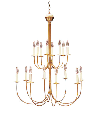 Chandelier Hanging 2 Tier J Arms 916