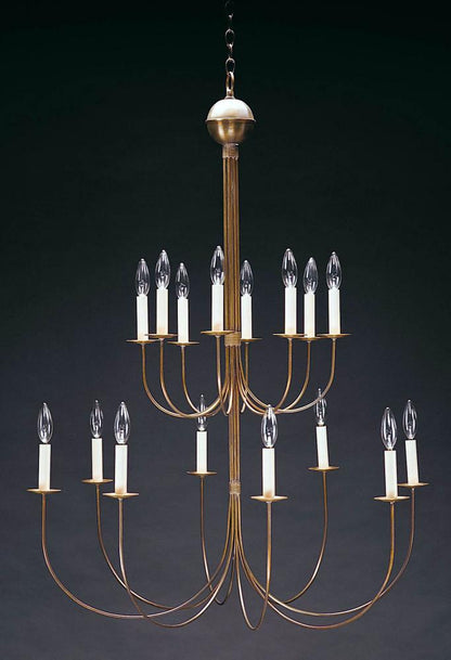 Chandelier Hanging 2 Tier J Arms 916