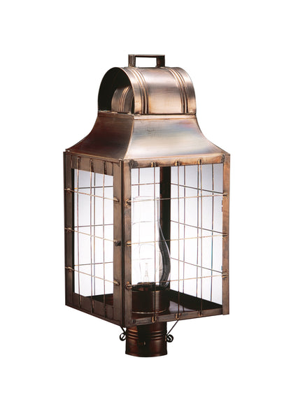 Livery Culvert Top H Rod Outdoor Post Lantern 9253