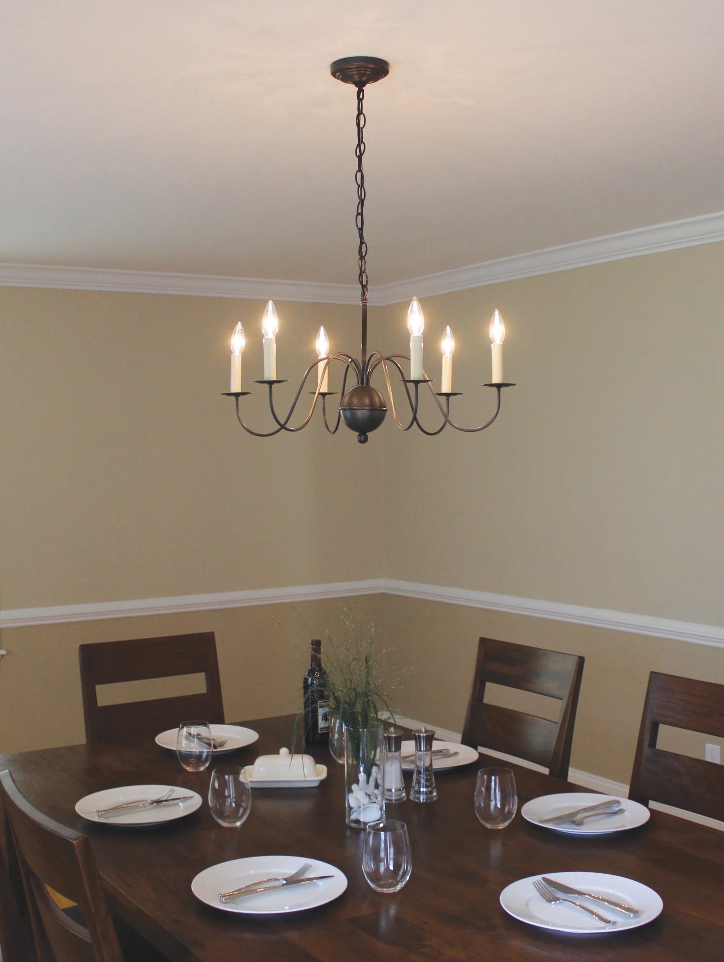 Chandelier Hanging Single tier 969
