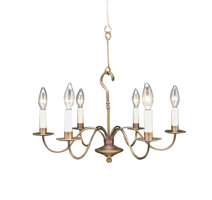 Six Arm Chandelier 982