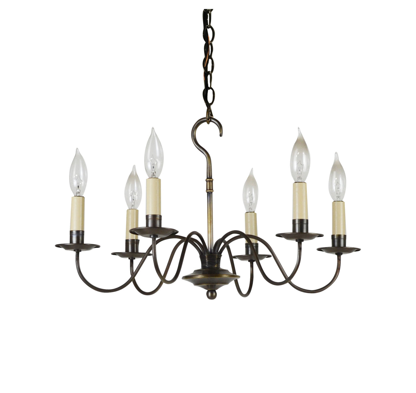 Six Arm Chandelier 982