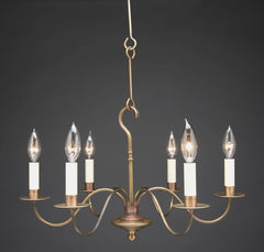 Six Arm Chandelier 982