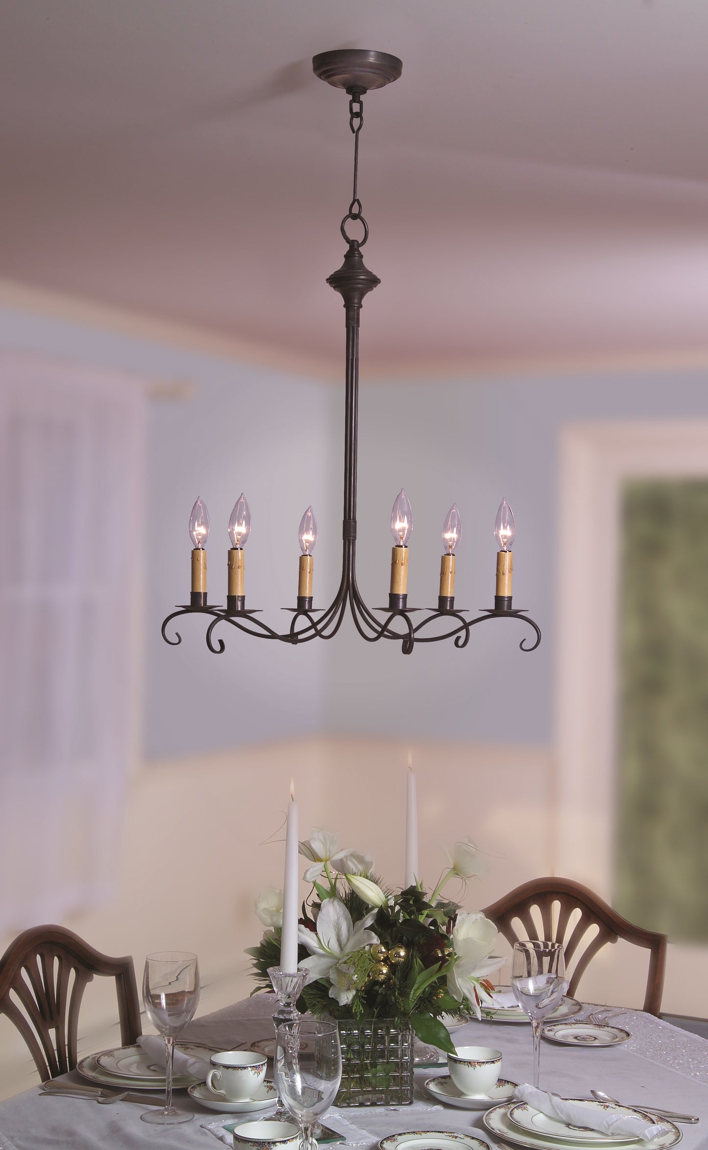Chandeliers Six Arm Chandelier 983
