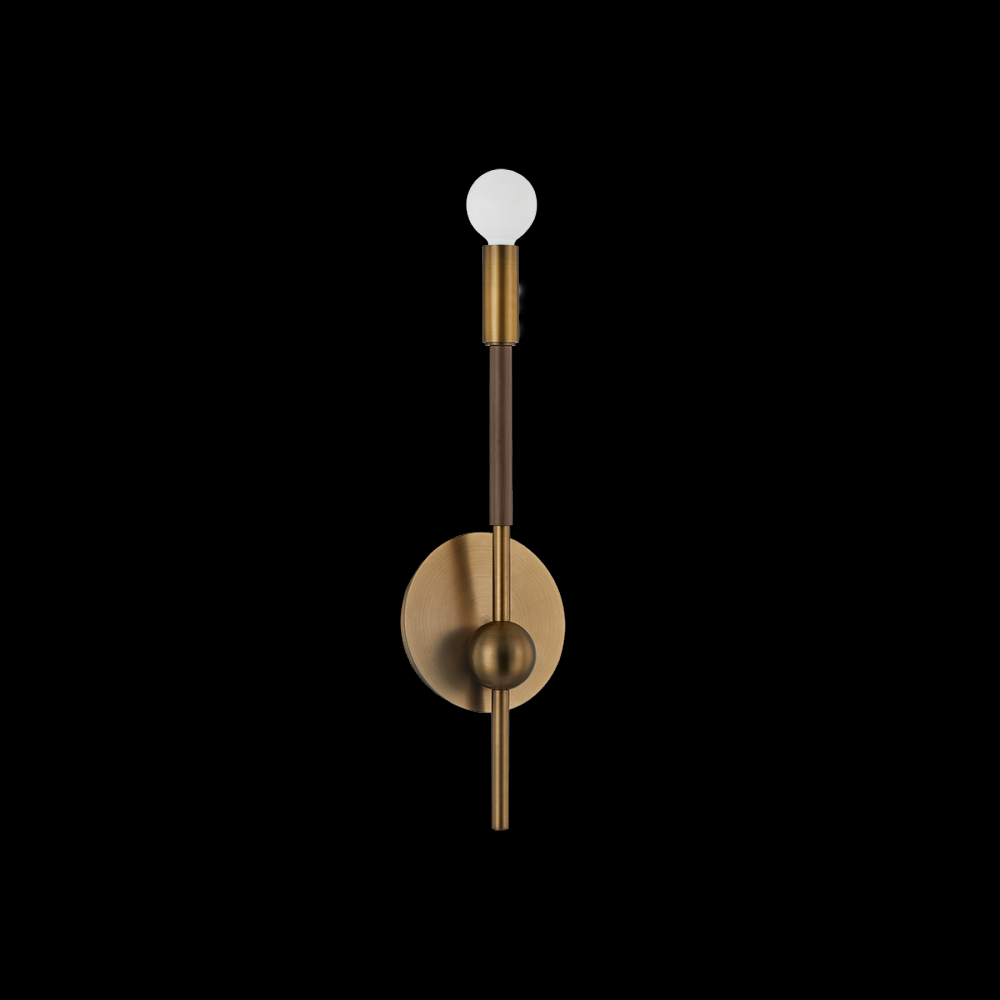 Sconces-Troy-B3018-PBR/BRZ