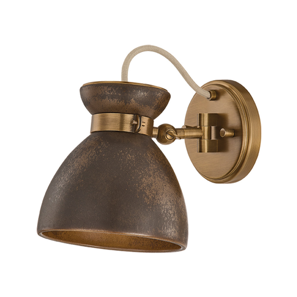 Sconces-Troy-B7307-PBR/CMU